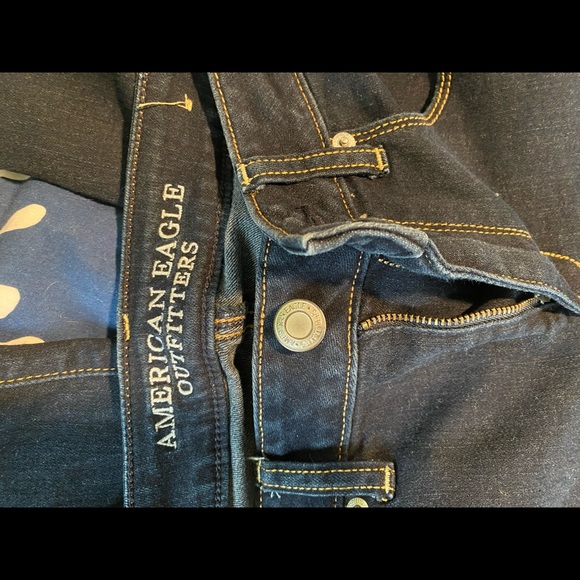 American Eagle Skinny Jeans Size 6 - Picture 3 of 5
